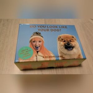 Memory Game for Dog Lovers - Blue and Tan